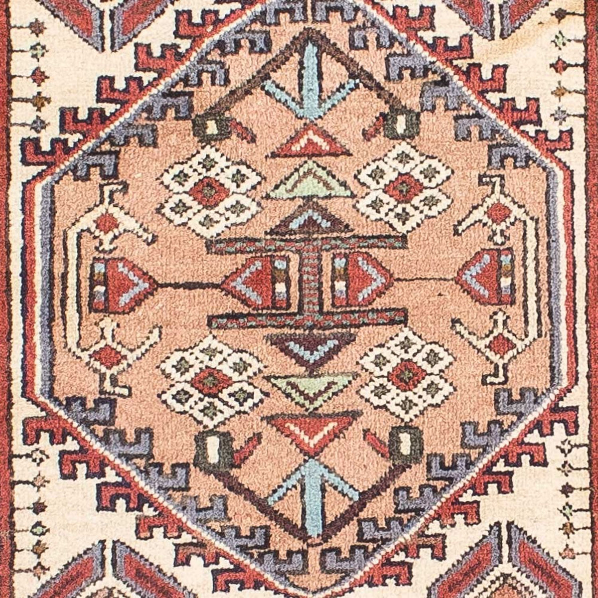 Alfombra de pasillo Alfombra persa - Nómada - 290 x 73 cm - beige
