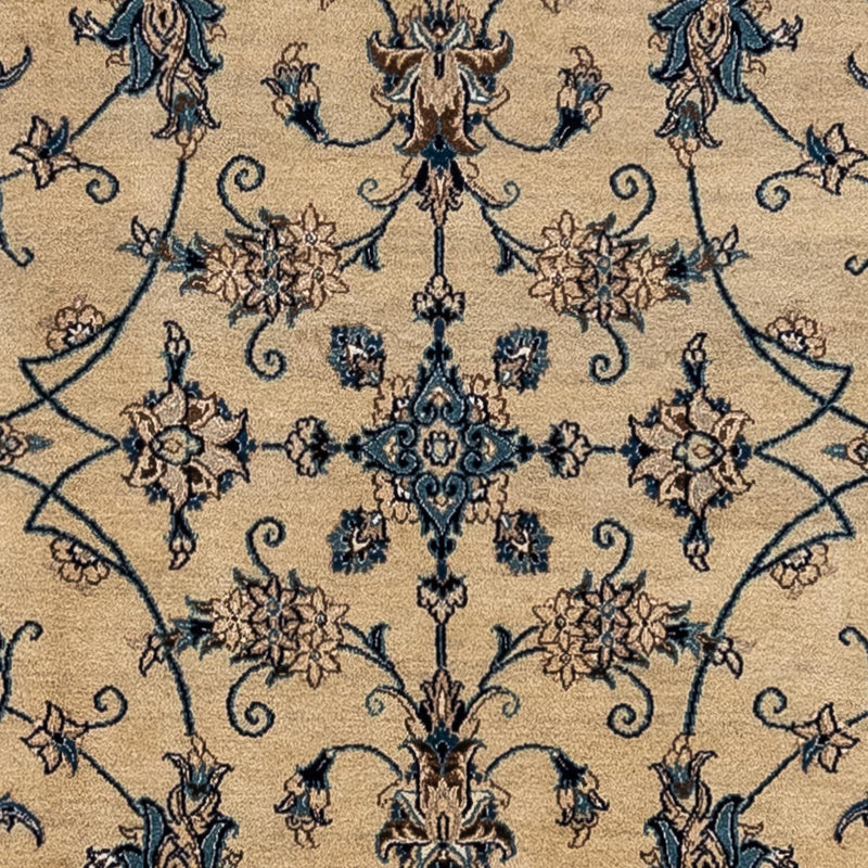 Alfombra Persa - Nain - Real - 358 x 247 cm - beige oscuro