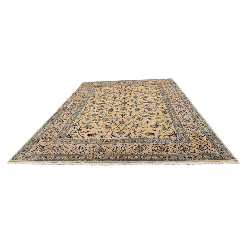 Alfombra Persa - Nain - Real - 358 x 247 cm - beige oscuro