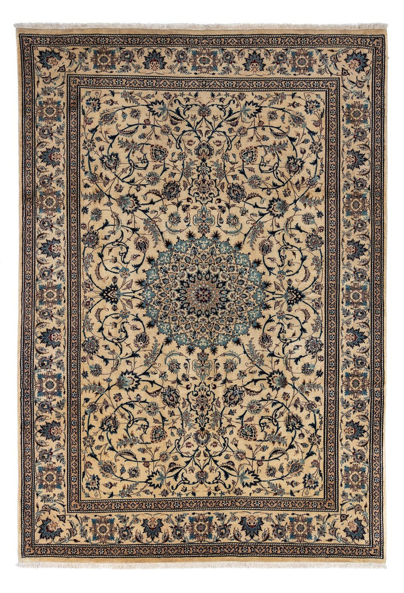 Alfombra Persa - Nain - Real - 353 x 245 cm - beige