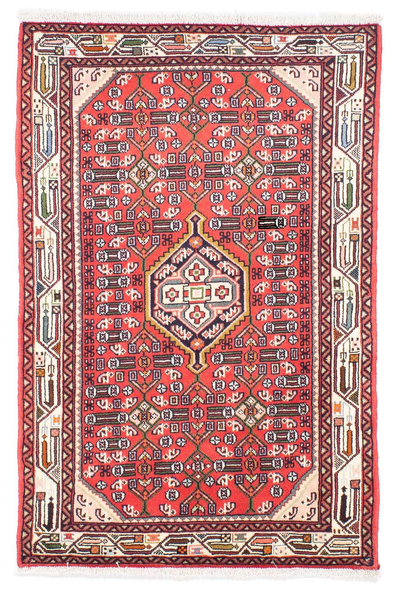 Alfombra persa - Nómada - 148 x 102 cm - rojo