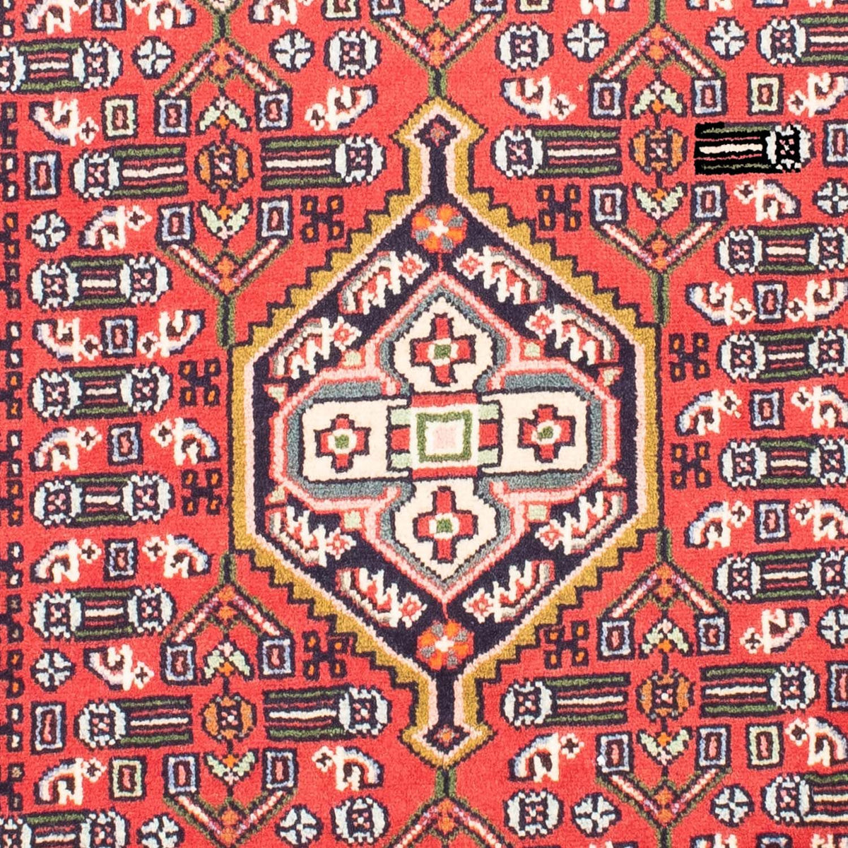 Alfombra persa - Nómada - 148 x 102 cm - rojo