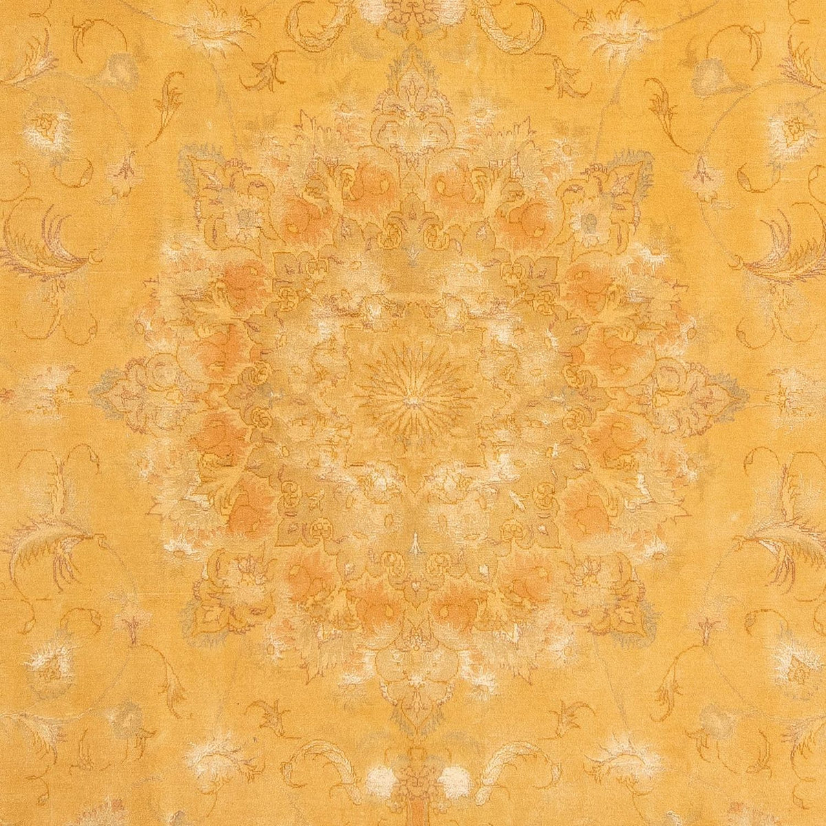 Alfombra Persa - Tabriz - Real - 302 x 198 cm - oro