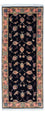 Alfombra de pasillo Alfombra Persa - Tabriz - Real - 200 x 74 cm - azul oscuro