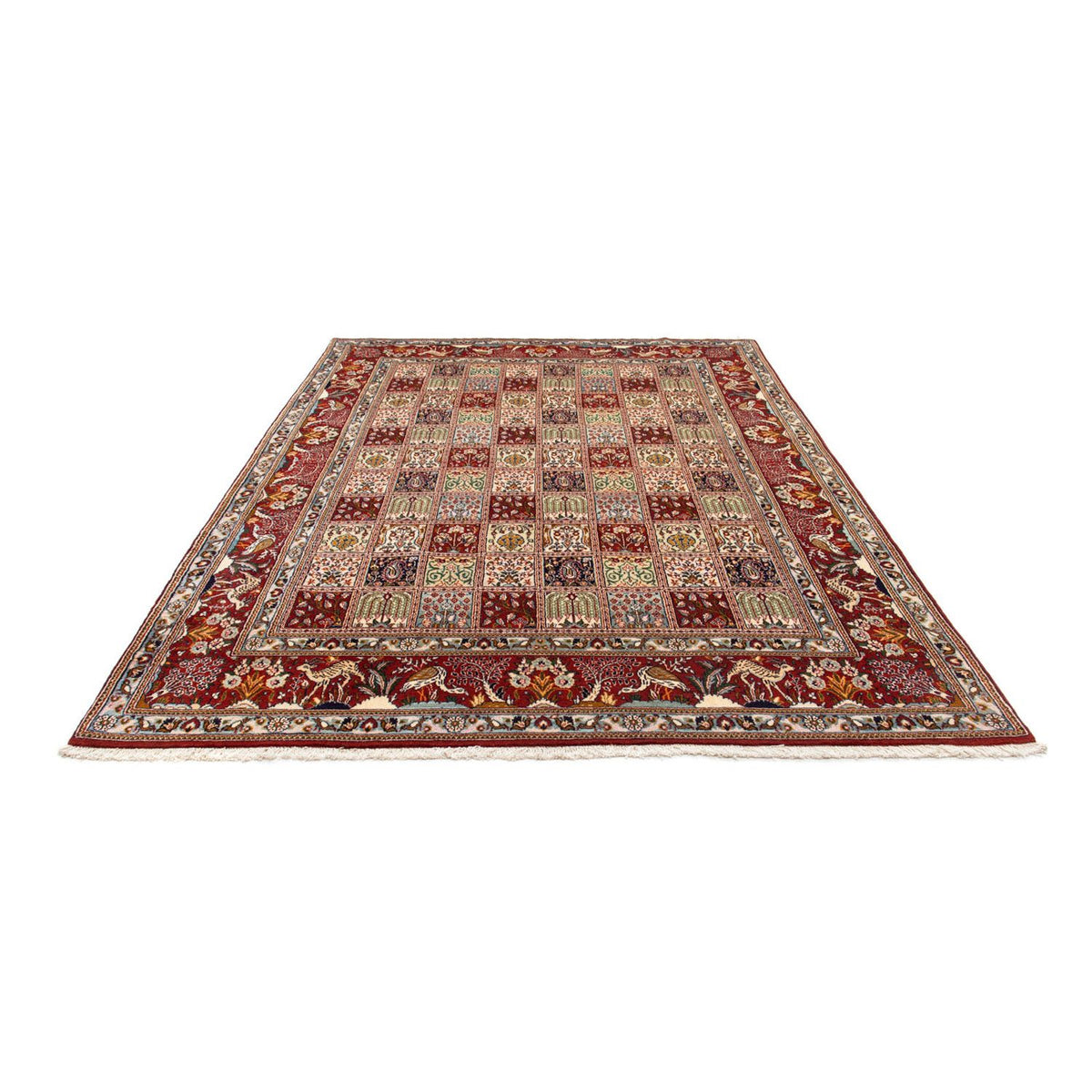 Alfombra persa - Clásica - 300 x 200 cm - rojo oscuro