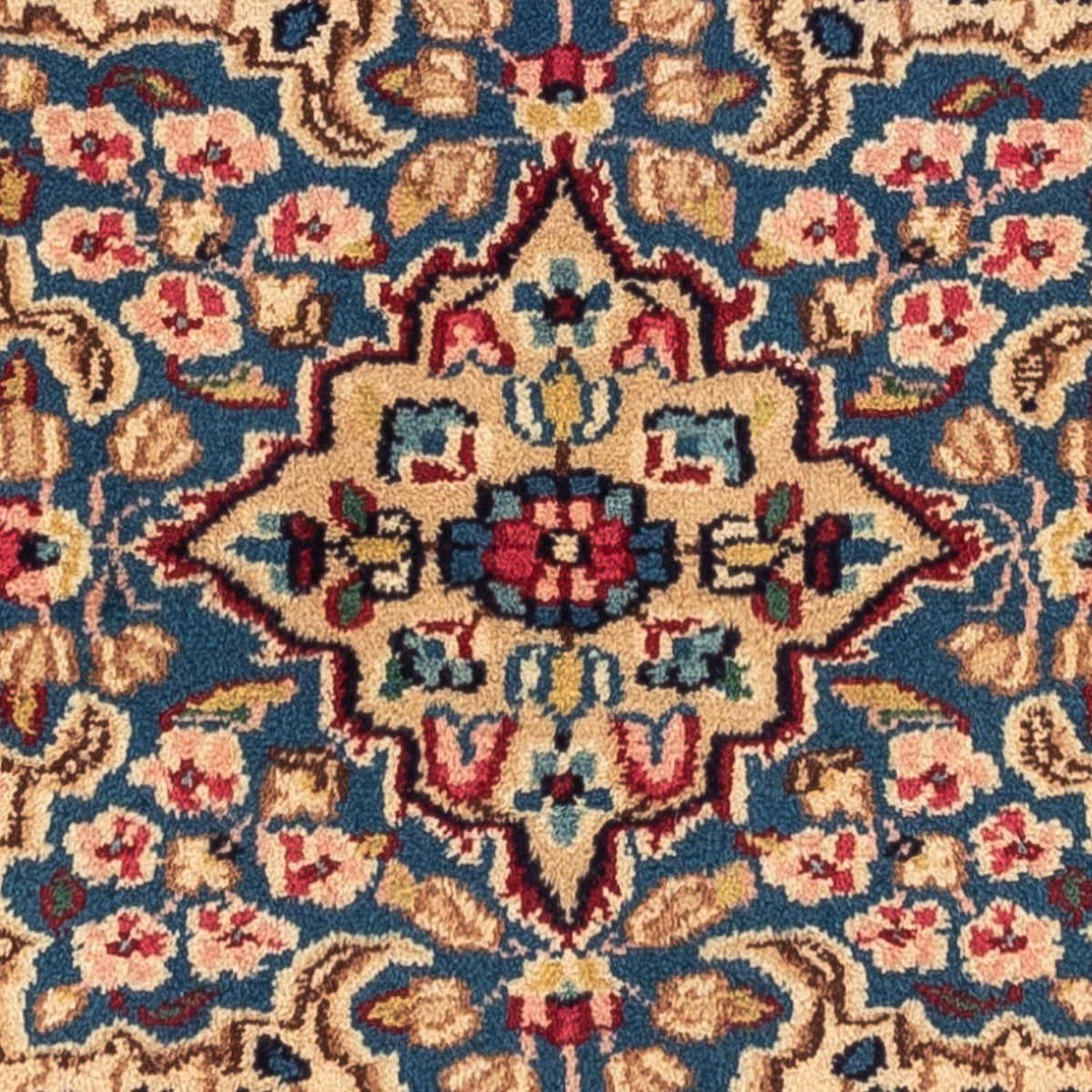 Alfombra persa - Real - 140 x 98 cm - beige