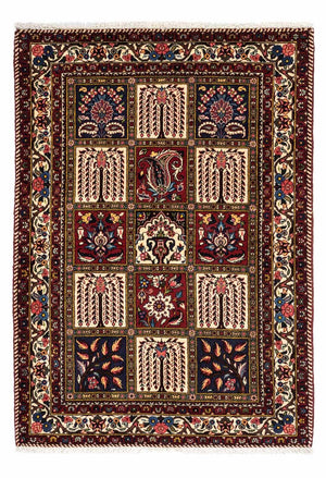 Alfombra persa - Nómada - 158 x 108 cm - azul oscuro