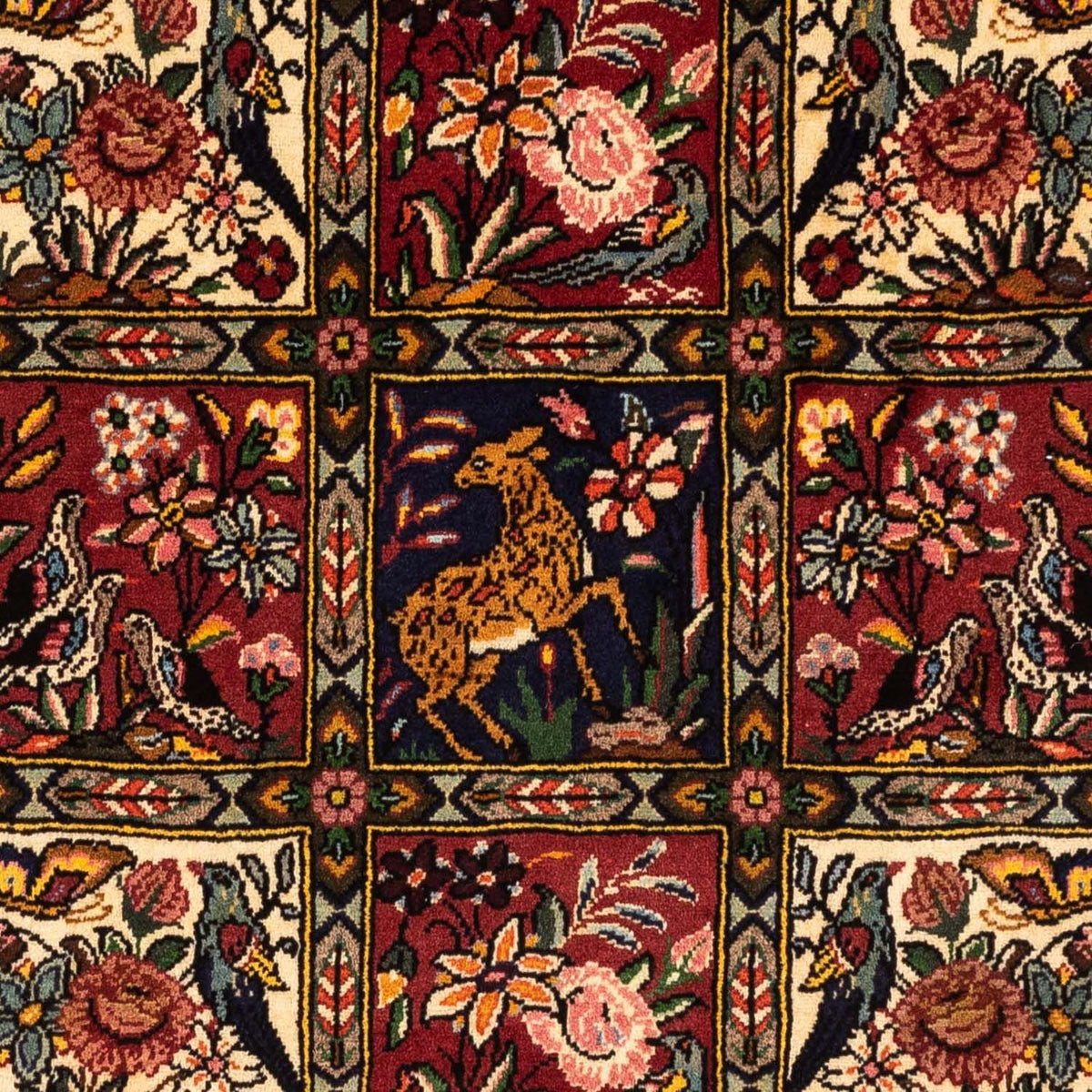 Alfombra persa - Nómada - 150 x 100 cm - multicolor