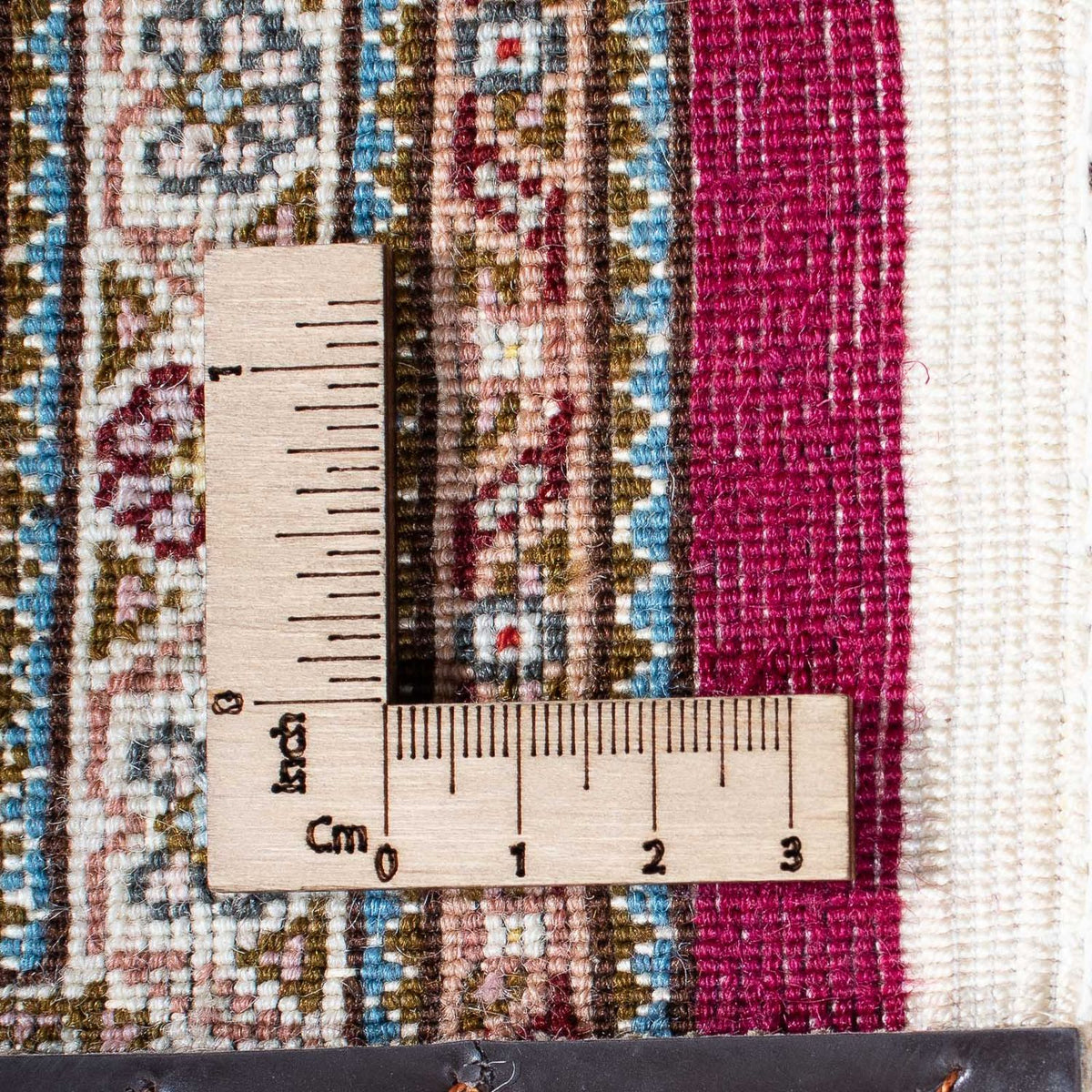 Alfombra persa - Tabriz - 208 x 150 cm - rojo oscuro