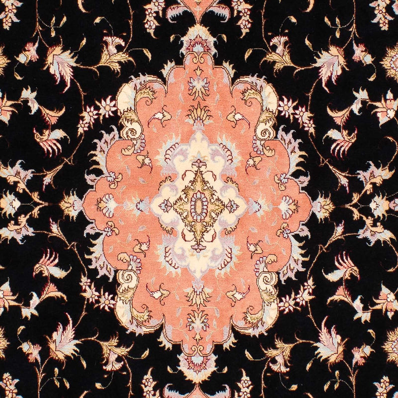 Alfombra Persa - Tabriz - Real - 238 x 170 cm - azul oscuro