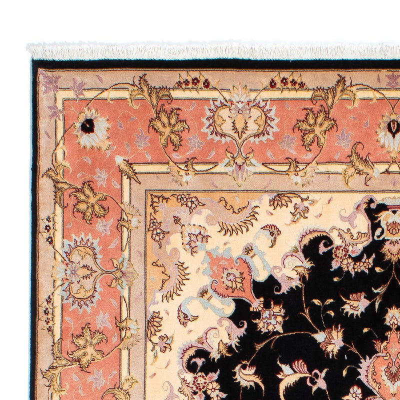 Alfombra Persa - Tabriz - Real - 238 x 170 cm - azul oscuro