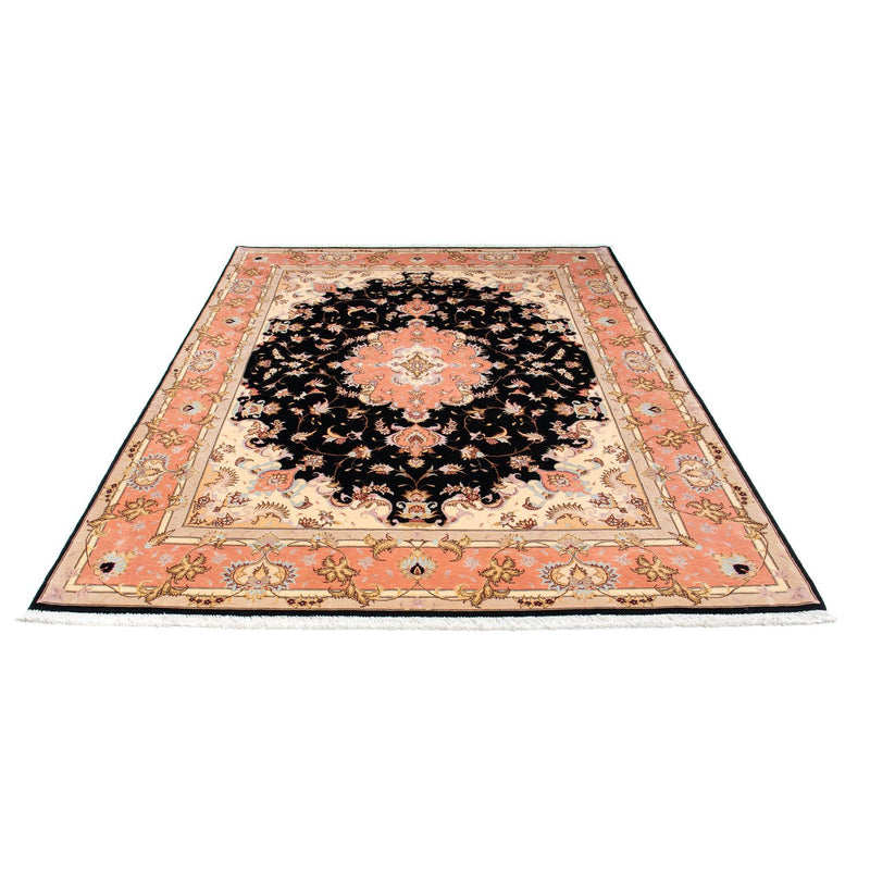 Alfombra Persa - Tabriz - Real - 238 x 170 cm - azul oscuro