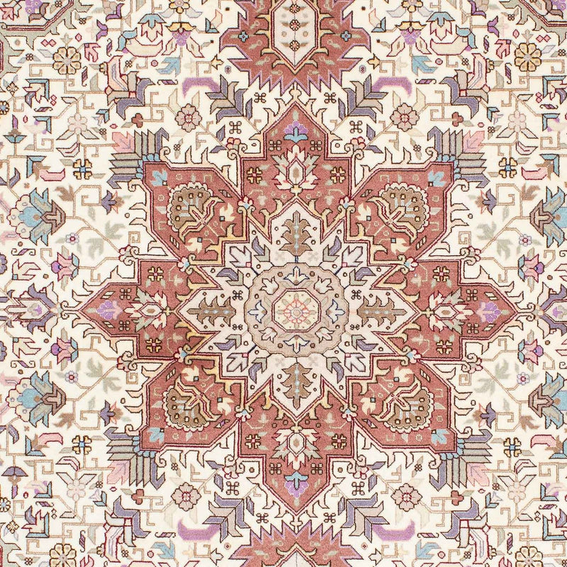 Alfombra Persa - Tabriz - Real - 205 x 150 cm - beige