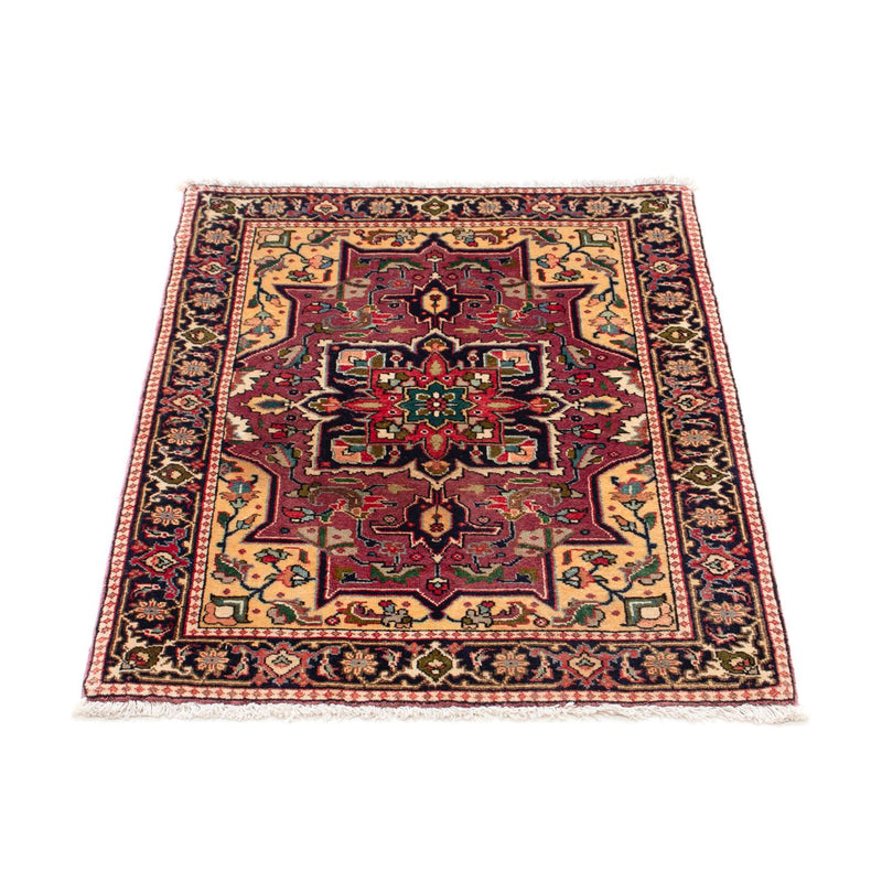 Alfombra persa - Tabriz - 84 x 60 cm - azul oscuro