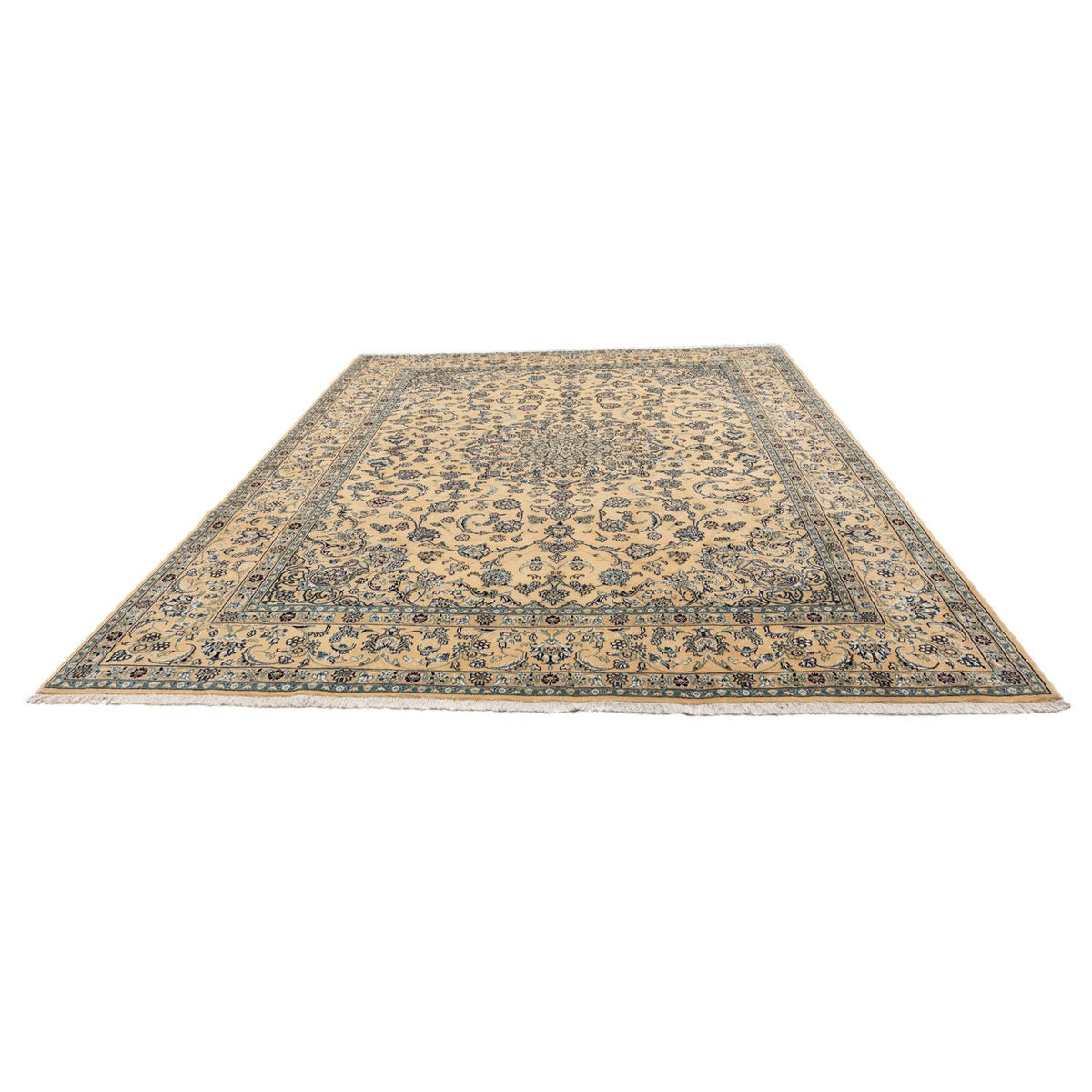 Alfombra Persa - Nain - Real - 342 x 252 cm - beige