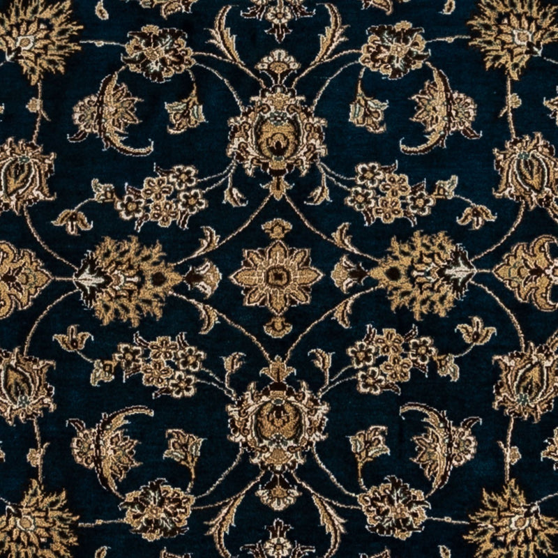Alfombra Persa - Nain - Real - 339 x 250 cm - azul oscuro