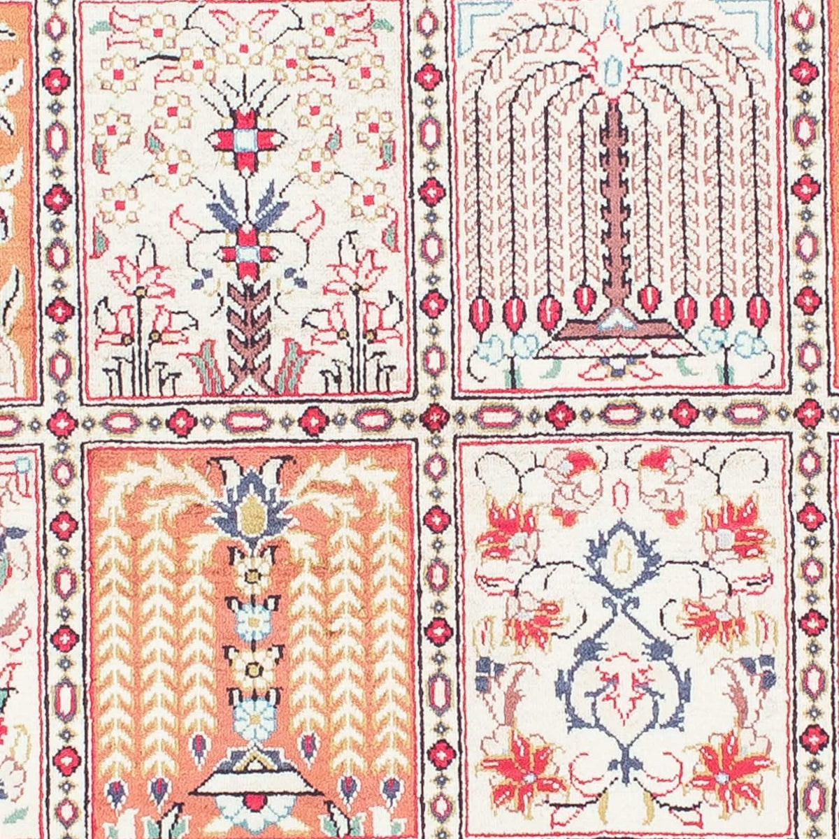 Alfombra persa - Ghom - 150 x 100 cm - multicolor