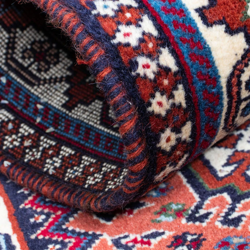 Alfombra de pasillo Alfombra persa - Nómada - 380 x 75 cm - rojo claro