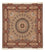 Alfombra Persa - Tabriz - Real cuadrado - 206 x 204 cm - multicolor