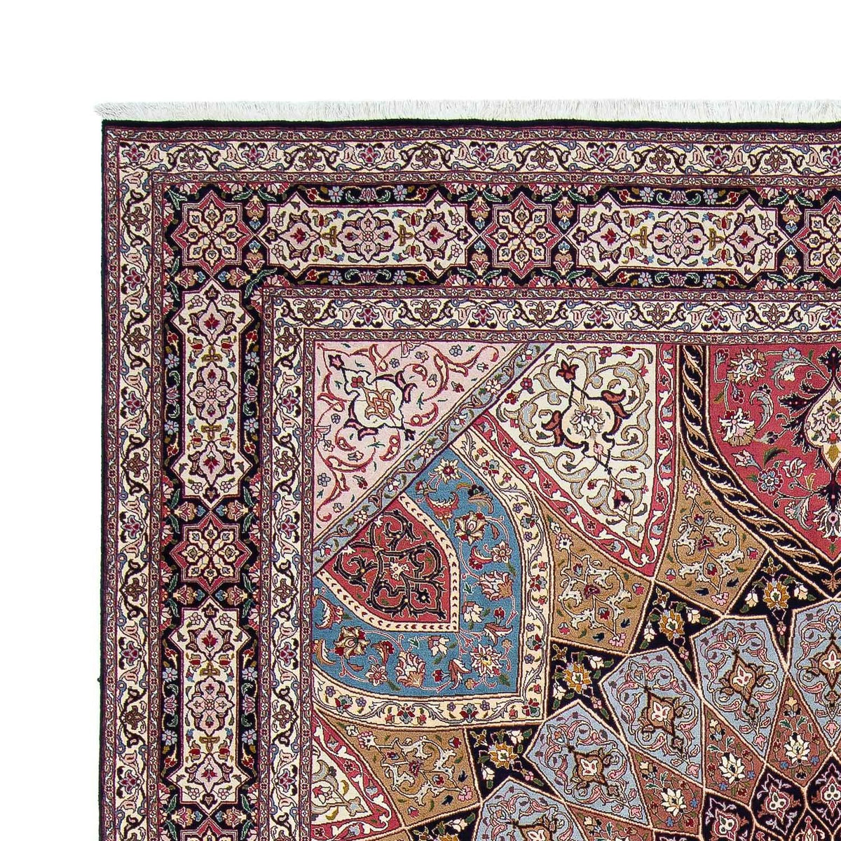 Alfombra Persa - Tabriz - Real - 303 x 256 cm - multicolor