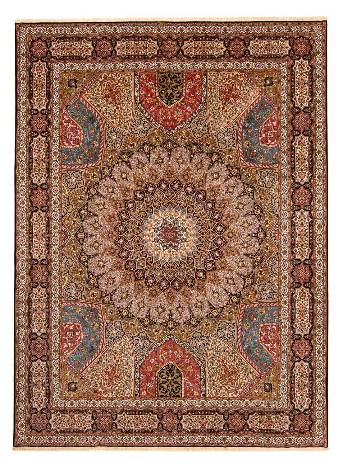 Alfombra Persa - Tabriz - Real - 400 x 300 cm - multicolor