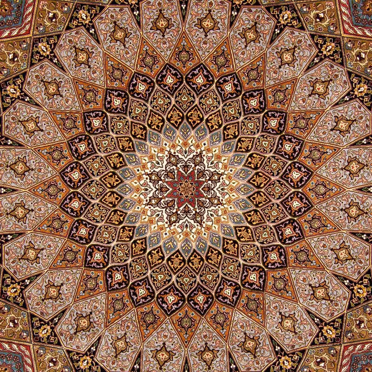 Alfombra Persa - Tabriz - Real - 400 x 300 cm - multicolor