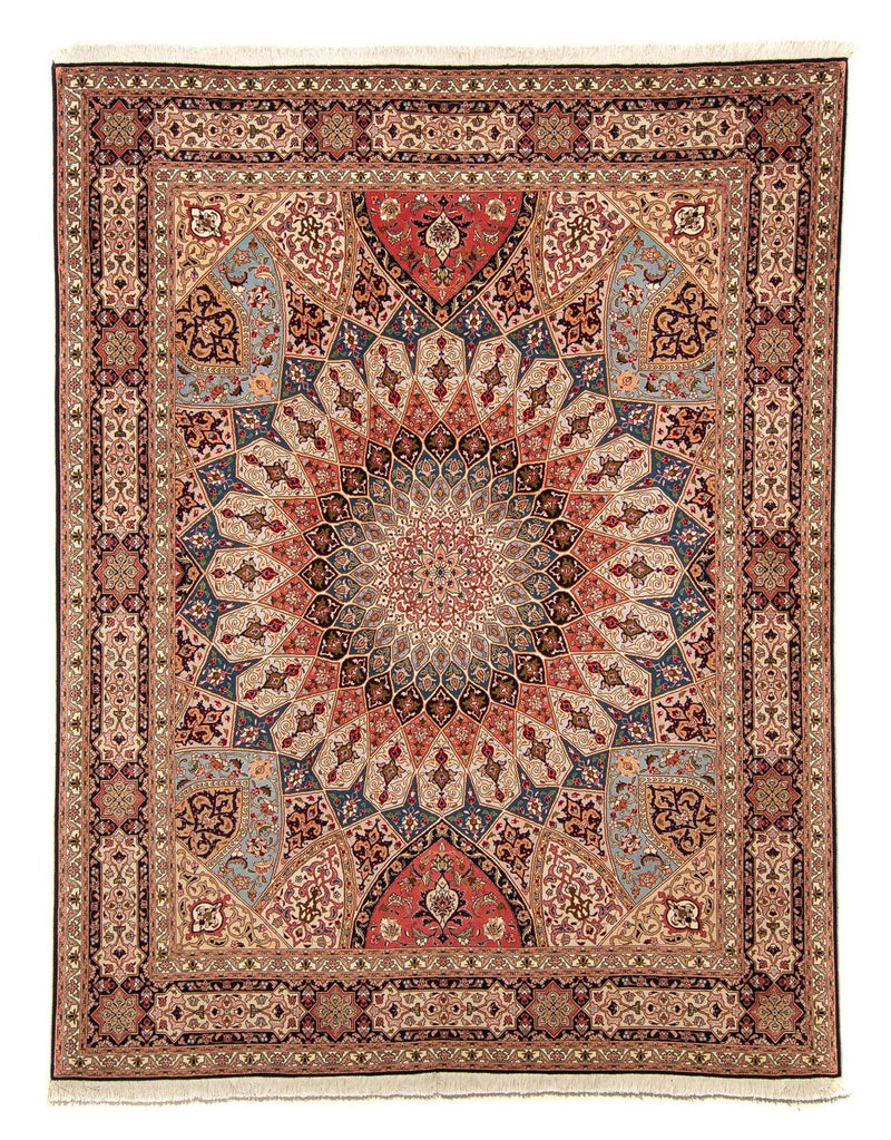 Alfombra Persa - Tabriz - Real - 255 x 204 cm - multicolor