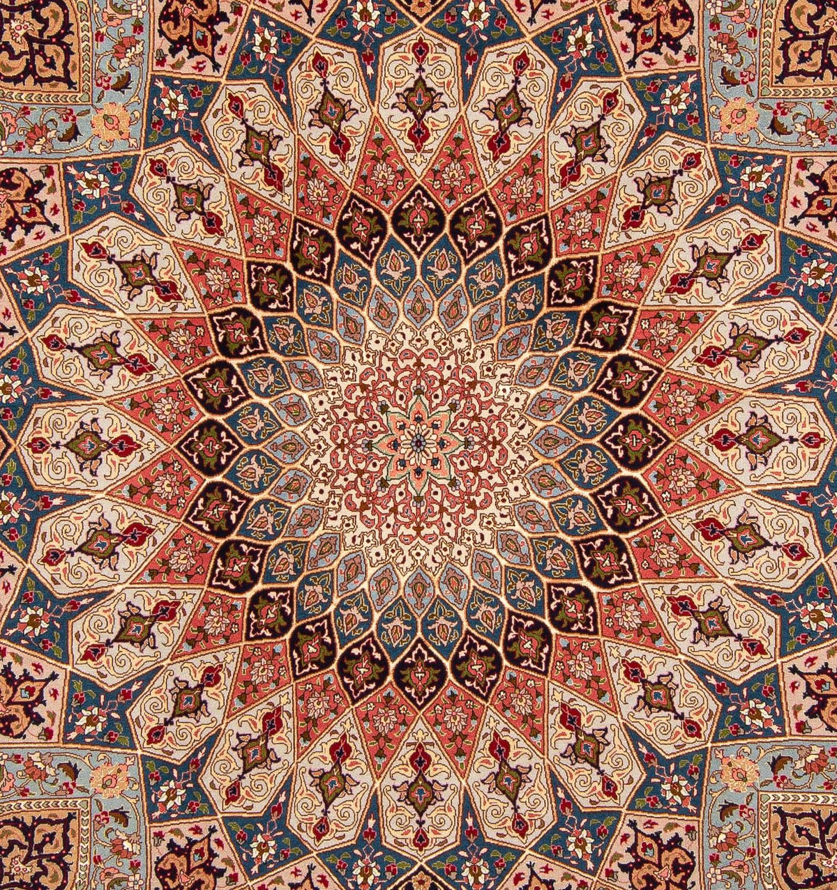 Alfombra Persa - Tabriz - Real - 255 x 204 cm - multicolor