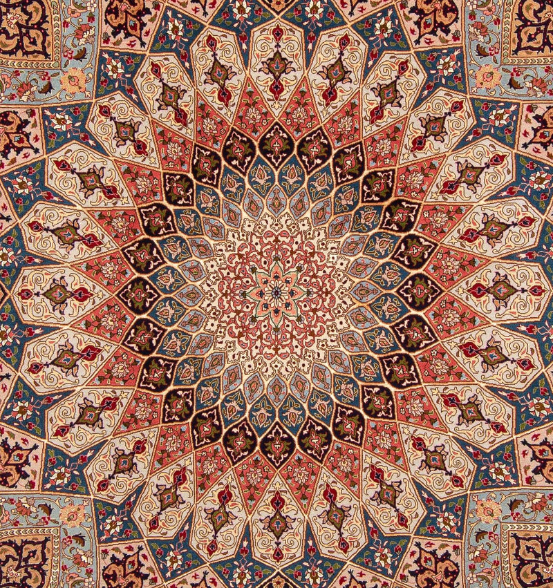 Alfombra Persa - Tabriz - Real - 255 x 204 cm - multicolor