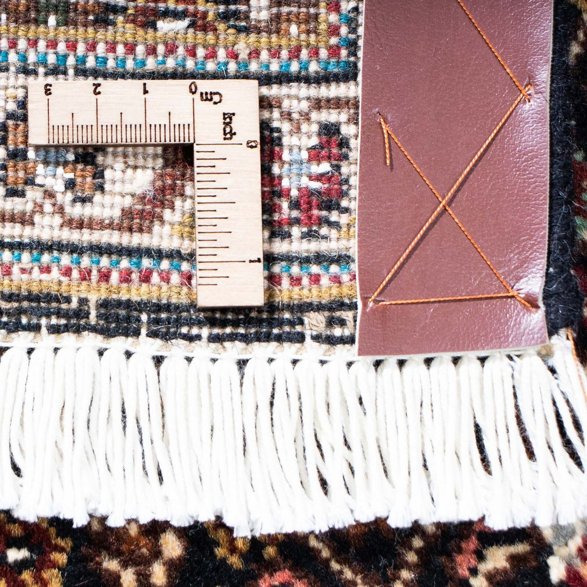 Alfombra de pasillo Alfombra persa - Tabriz - 206 x 70 cm - azul oscuro