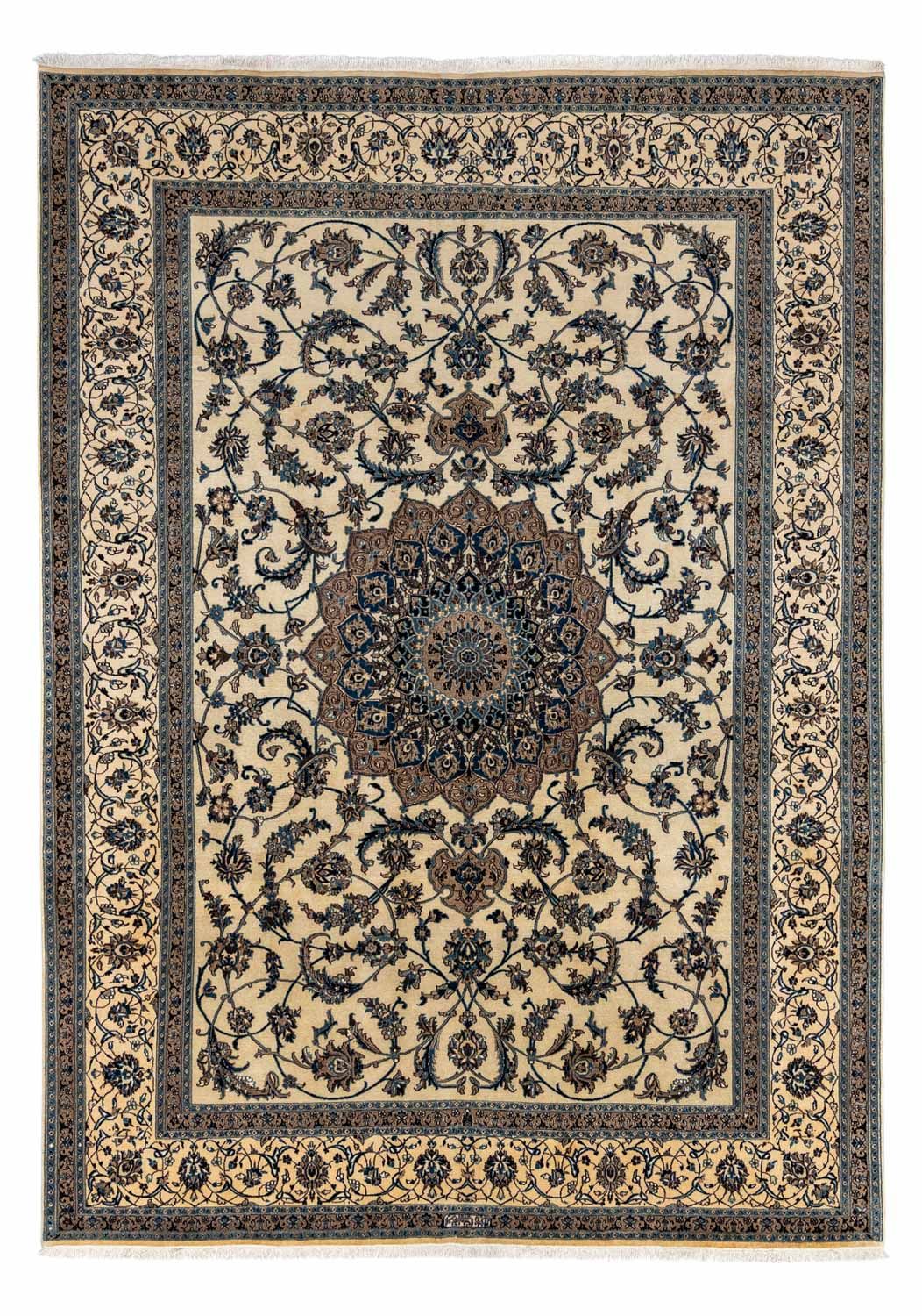 Alfombra Persa - Nain - Real - 346 x 250 cm - beige
