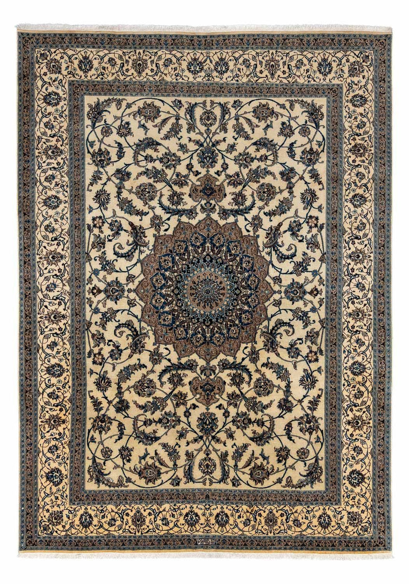 Alfombra Persa - Nain - Real - 346 x 250 cm - beige