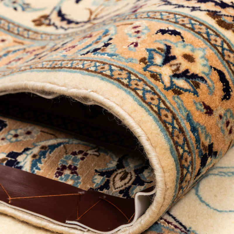 Alfombra Persa - Nain - Prima - 356 x 250 cm - beige oscuro