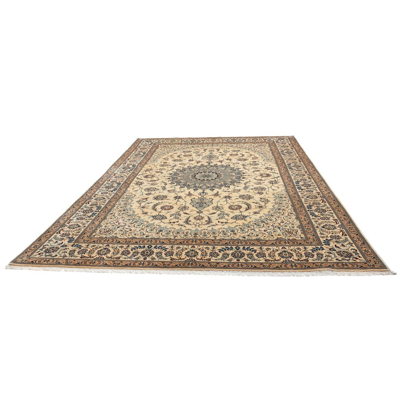 Alfombra Persa - Nain - Prima - 356 x 250 cm - beige oscuro