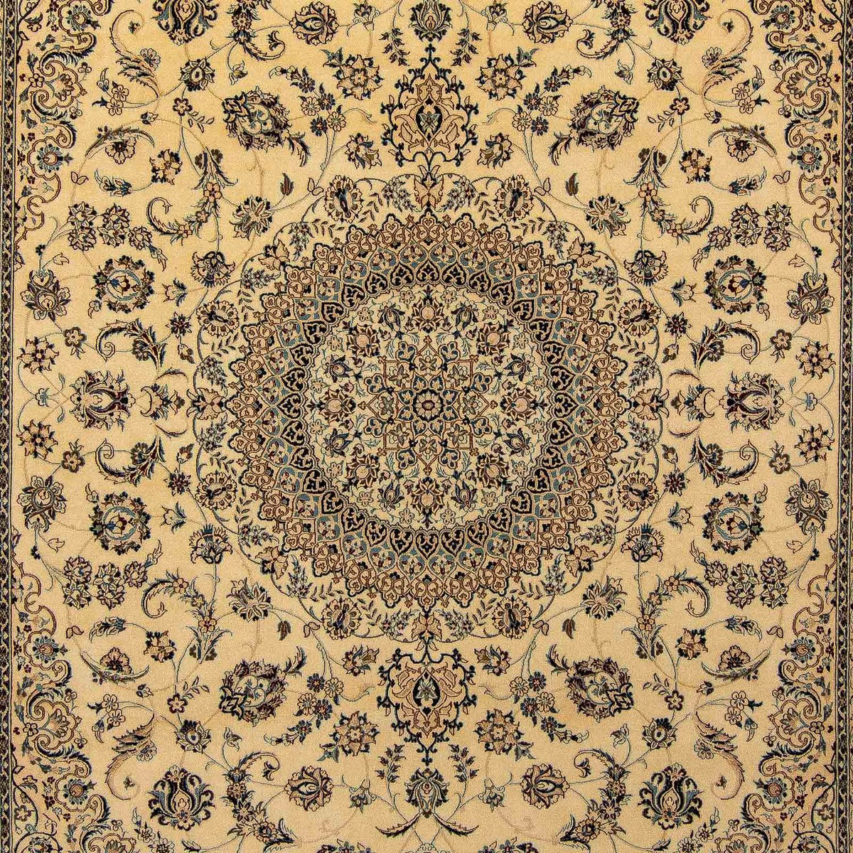 Alfombra Persa - Nain - Real - 408 x 302 cm - beige