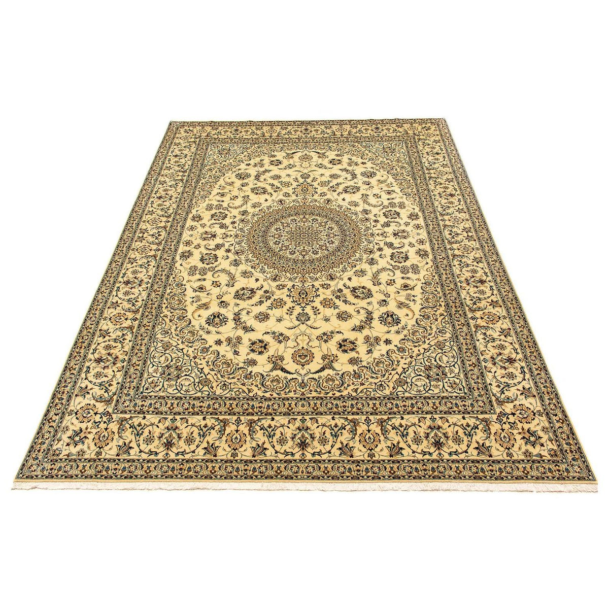 Alfombra Persa - Nain - Real - 408 x 302 cm - beige