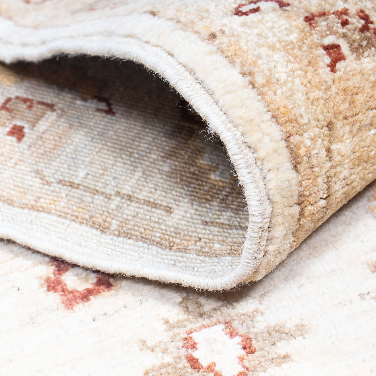 Alfombra de pasillo Alfombra Ziegler - 318 x 81 cm - beige