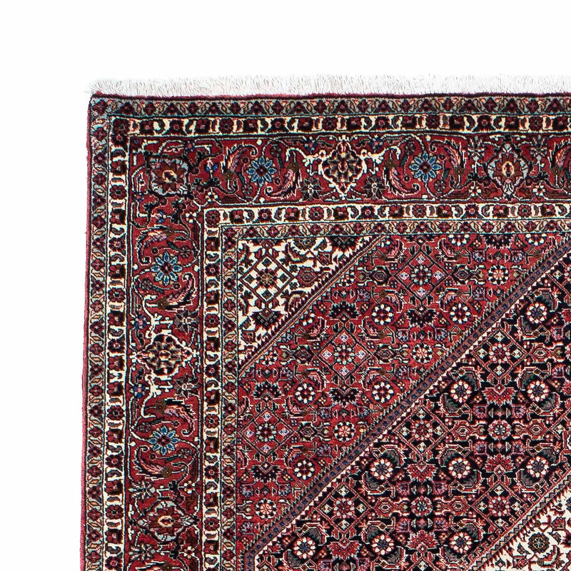 Alfombra persa - Bidjar - 211 x 132 cm - rojo claro