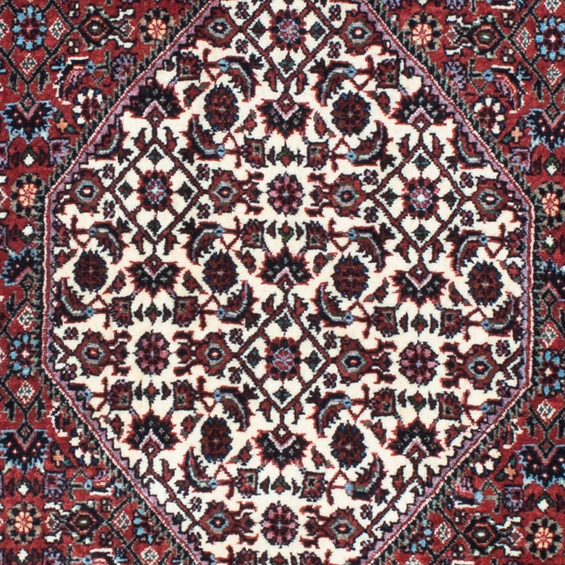 Alfombra de pasillo Alfombra persa - Bidjar - 203 x 70 cm - azul oscuro