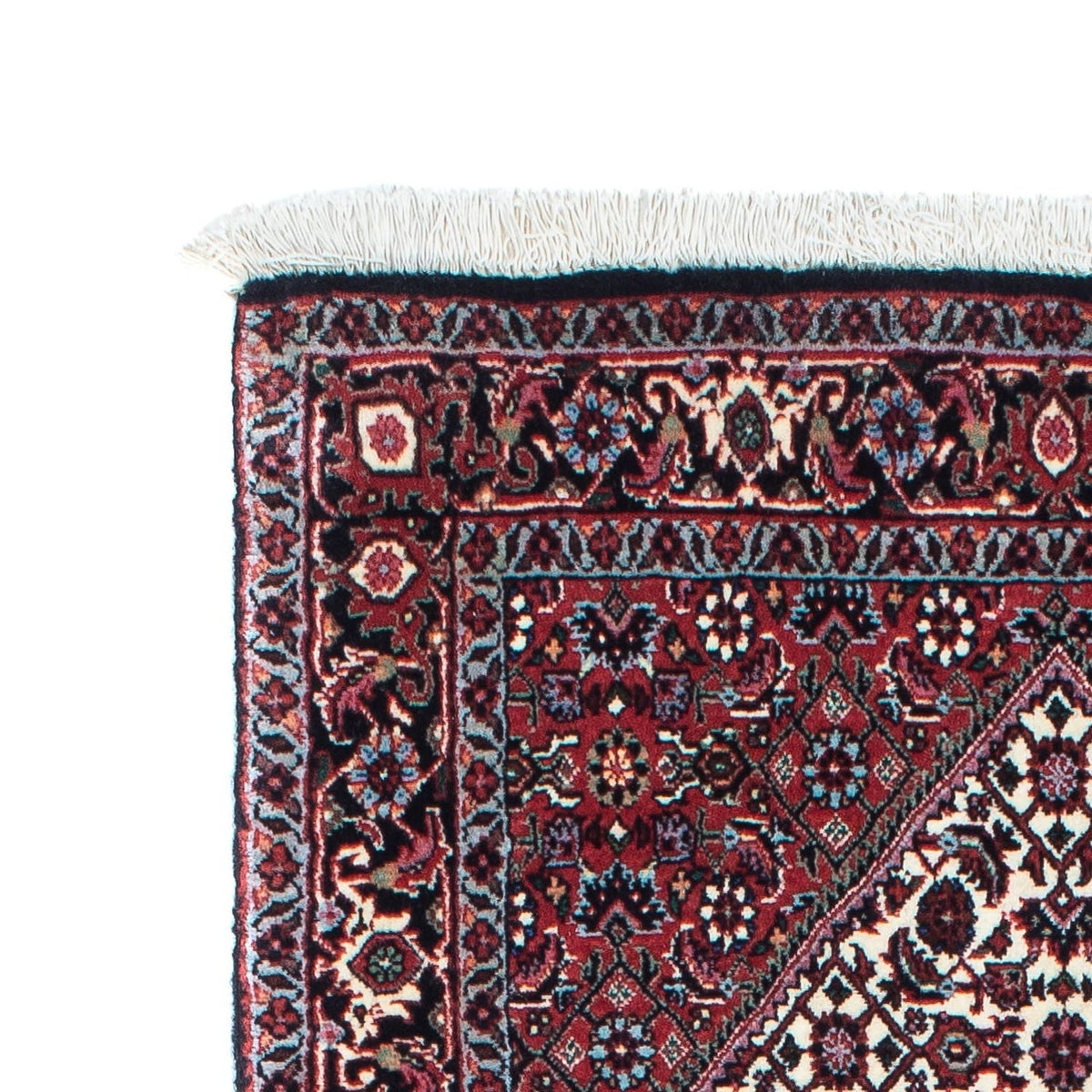 Alfombra de pasillo Alfombra persa - Bidjar - 203 x 70 cm - azul oscuro
