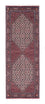 Alfombra de pasillo Alfombra persa - Bidjar - 205 x 73 cm - rojo
