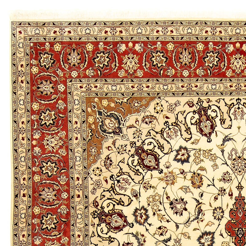 Alfombra Persa - Tabriz - Real - 349 x 252 cm - beige