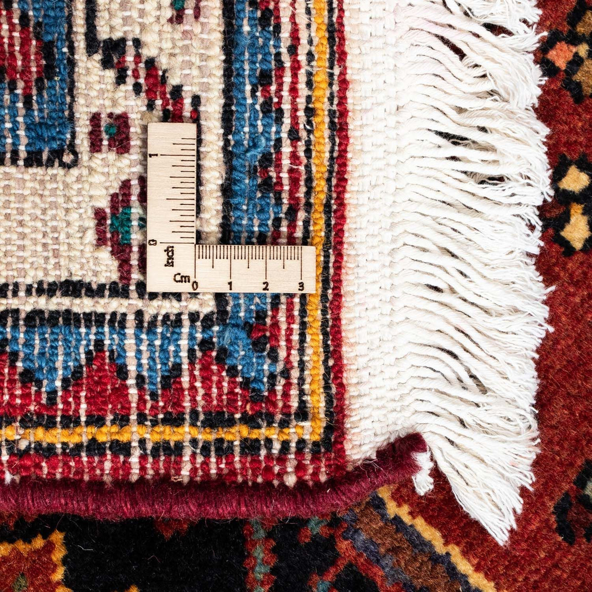 Alfombra persa - Nómada - 122 x 92 cm - rojo