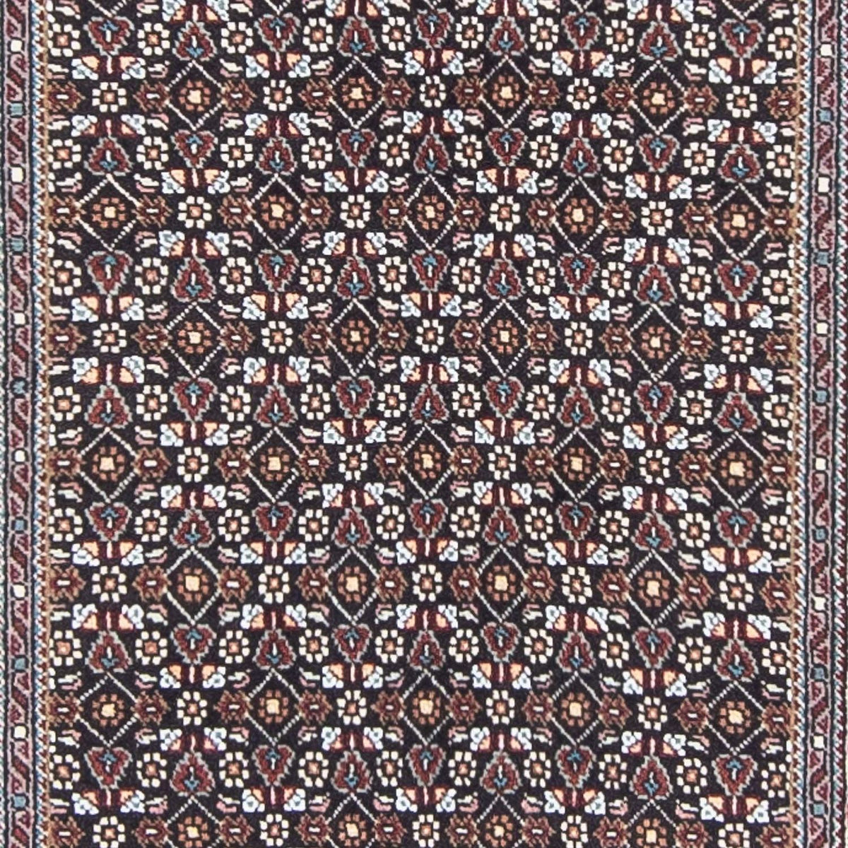 Alfombra de pasillo Alfombra persa - Tabriz - 391 x 70 cm - gris