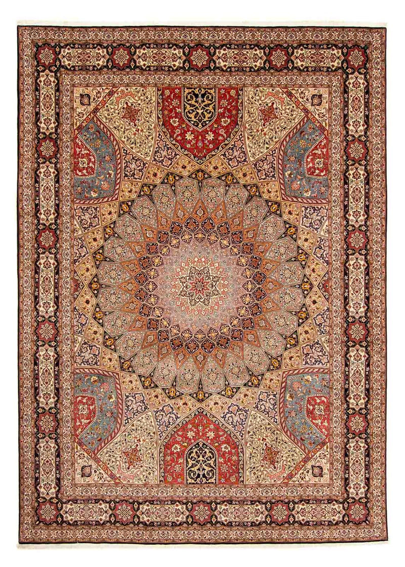 Alfombra Persa - Tabriz - Real - 400 x 301 cm - multicolor