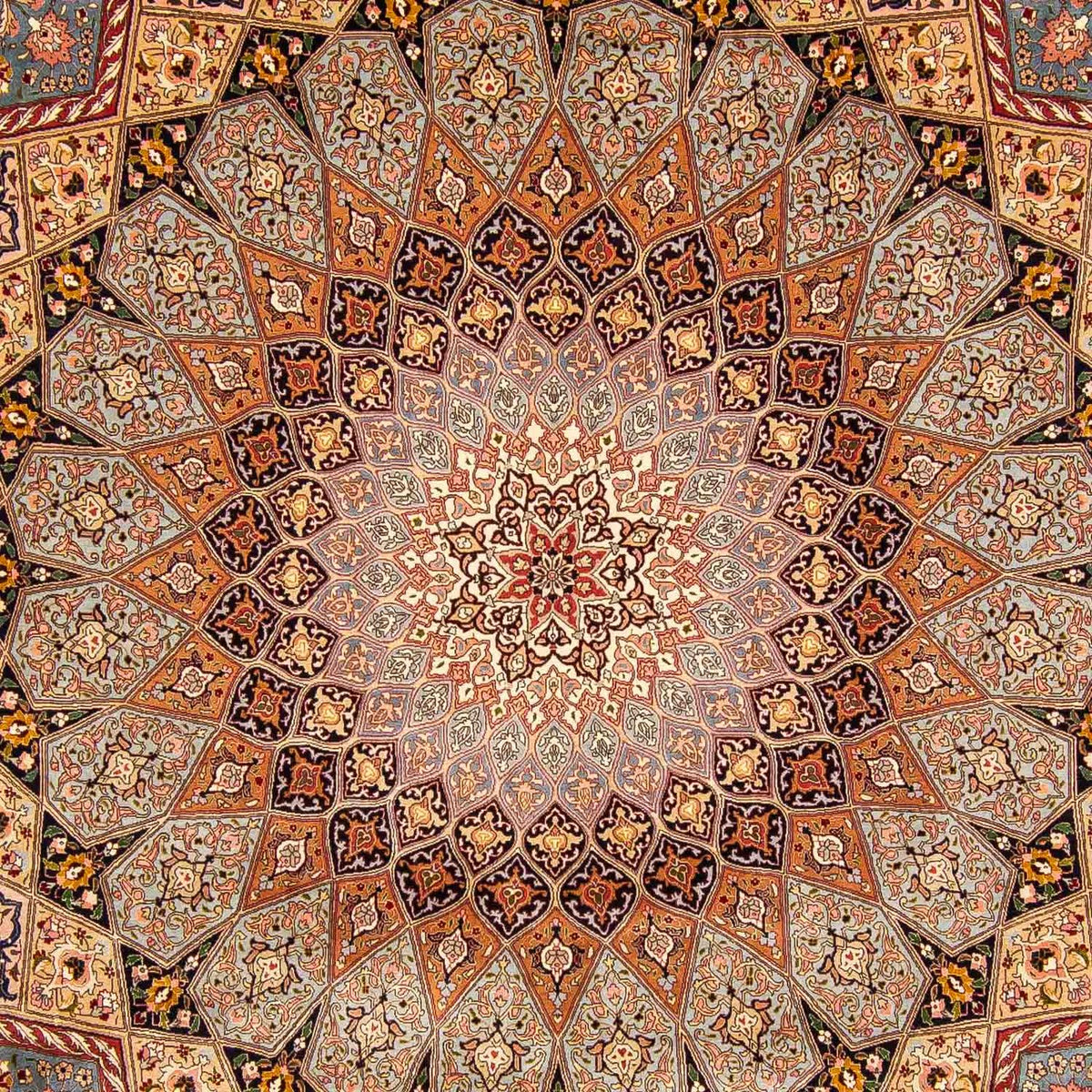 Alfombra Persa - Tabriz - Real - 400 x 301 cm - multicolor