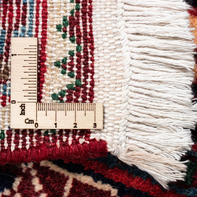 Alfombra persa - Nómada - 126 x 91 cm - azul oscuro