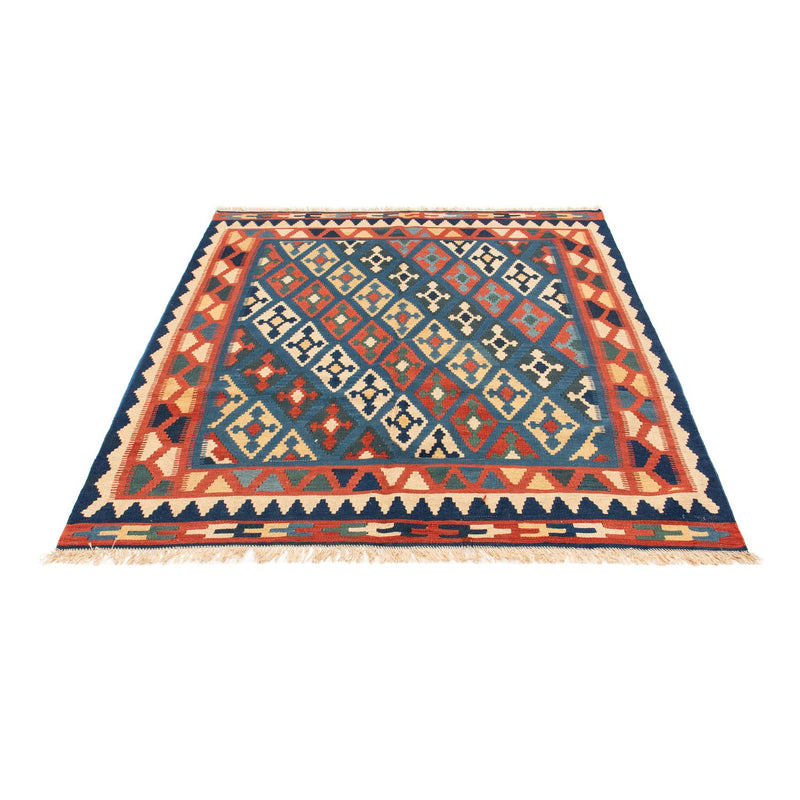 Alfombra Kelim - Oriental - 174 x 148 cm - azul