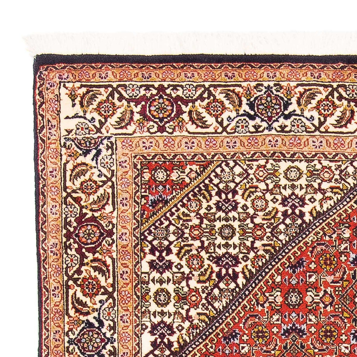 Alfombra persa - Bidjar - 154 x 106 cm - rojo