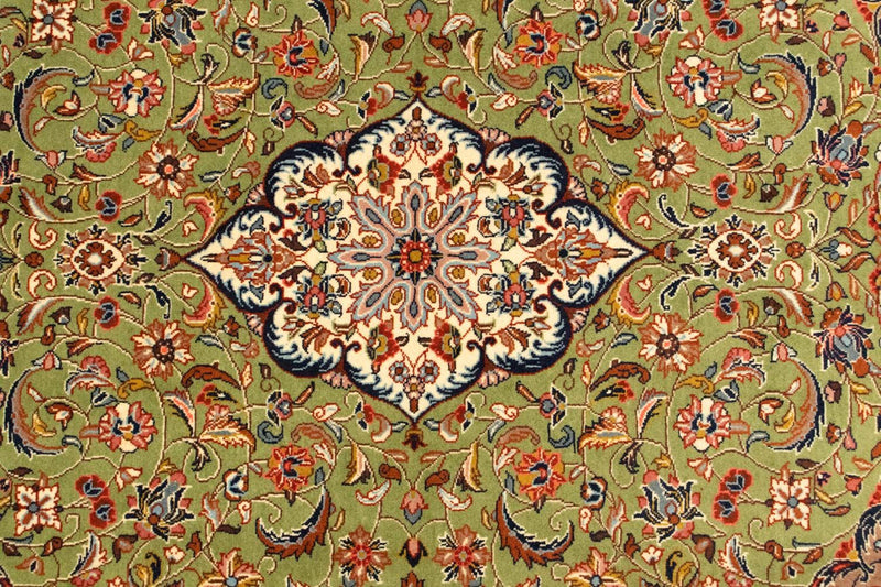 Alfombra persa - Clásica - 153 x 104 cm - verde